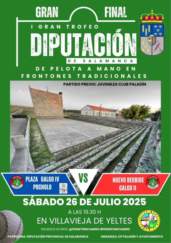 Duelo de titanes en Villavieja por el I Trofeo Diputaci&oacute;n de Pelota en frontones hist&oacute;ricos | Imagen 1