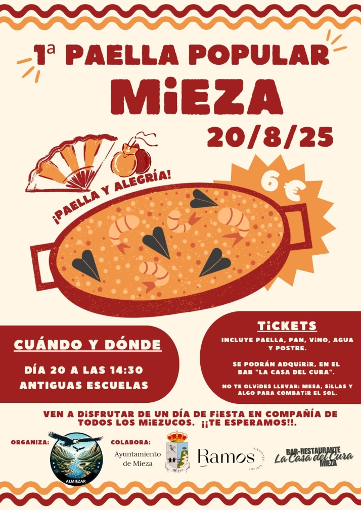 La Asociaci&oacute;n Almiezar impulsa el verano en Mieza con un completo programa para todos los p&uacute;blicos | Imagen 2