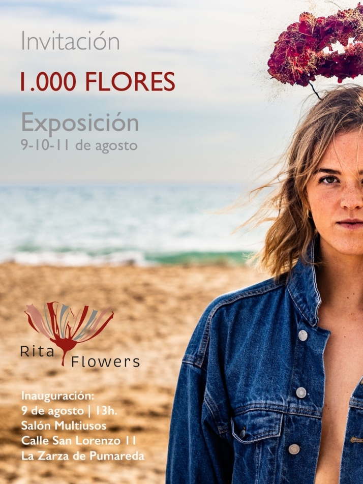 La 'gloriosa fiesta floral' de Marga Mart&iacute;n cautiva en La Zarza de Pumareda | Imagen 1