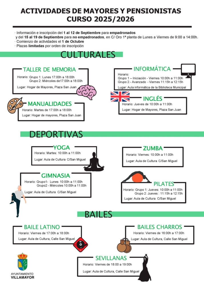 Villamayor impulsa la convivencia municipal, a través de la cultura y el deporte, con su programa de actividades | Imagen 3