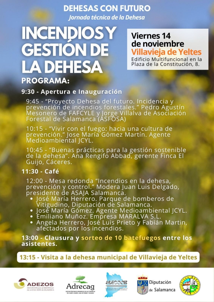 Villavieja de Yeltes analiza el futuro de la dehesa y la prevención de incendios en una jornada técnica | Imagen 1