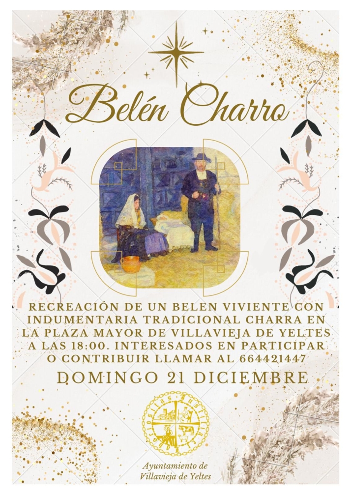 Villavieja de Yeltes presenta su programa navideño con un Belén Viviente charro como novedad | Imagen 2