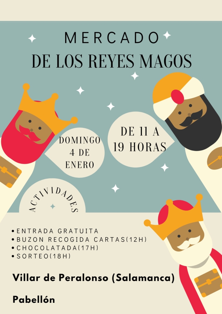 Villar de Peralonso celebra su Mercadillo de Reyes con un taller gratuito de adiestramiento canino | Imagen 1