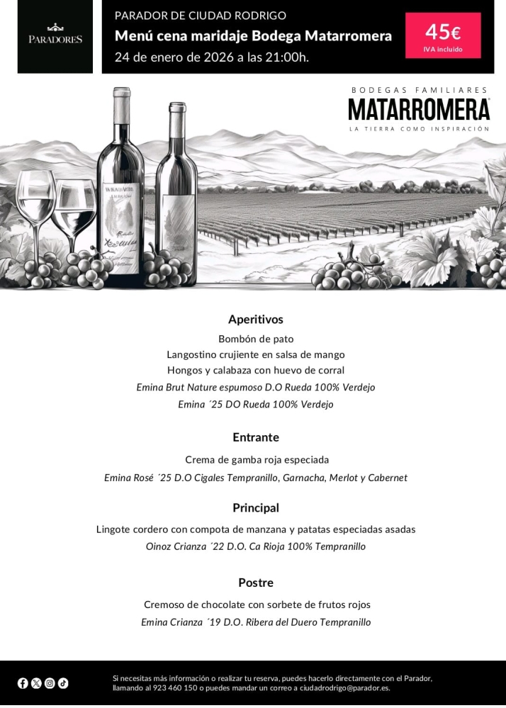 Farinato, morucha y quesos locales: la apuesta gastronómica del Parador para el Carnaval del Toro | Imagen 2