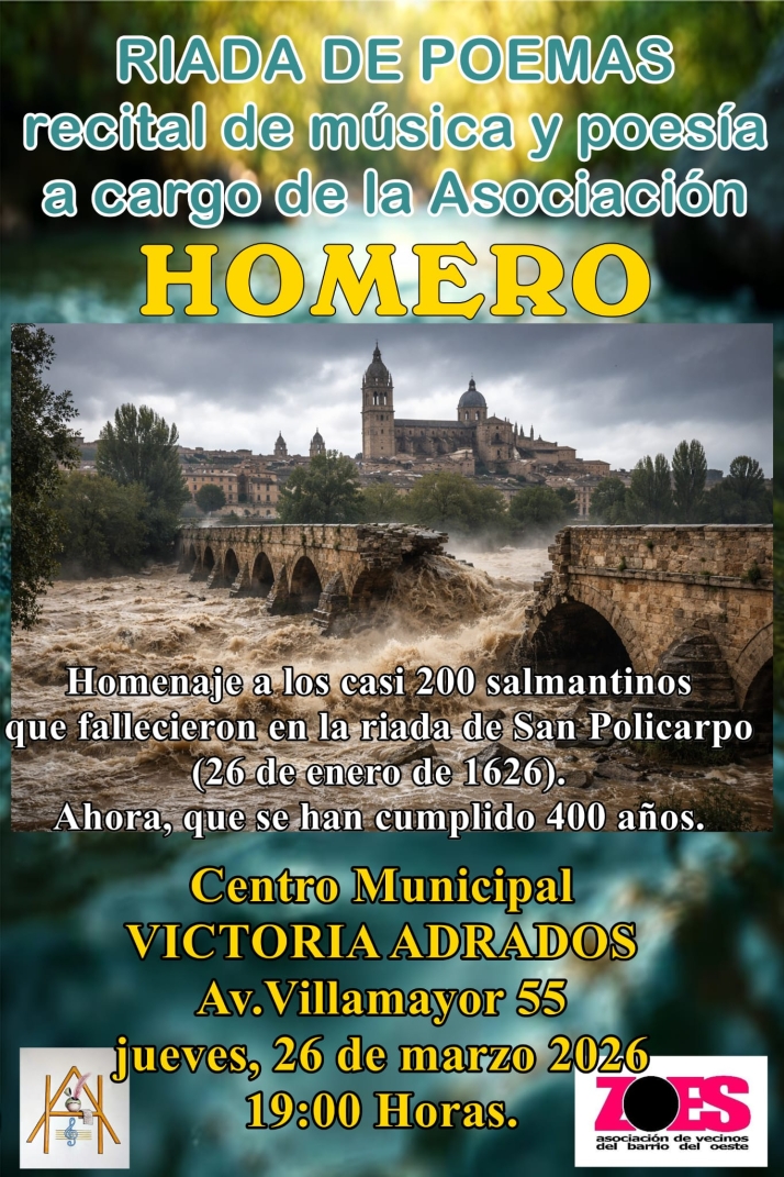 Un recital poético recuerda a las 200 víctimas de la riada de San Policarpo | Imagen 1