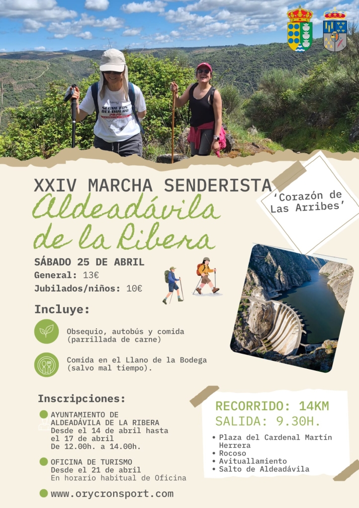 Aldeadávila abre las inscripciones para la XXIV Marcha Senderista 'Corazón de Las Arribes' | Imagen 1