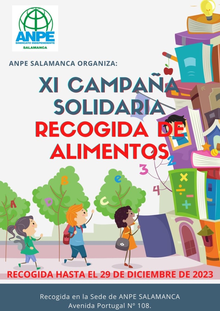 ANPE organiza la XI Campa&ntilde;a Solidaria de Recogida de Alimentos | Imagen 1