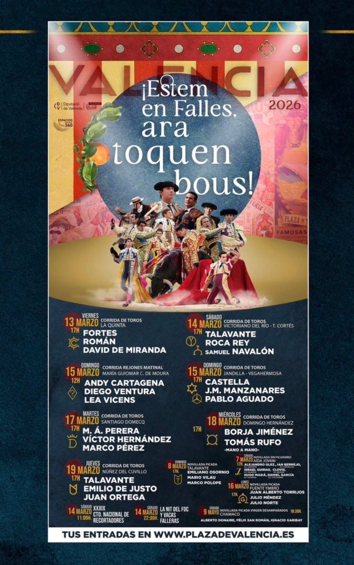 Marco P&eacute;rez y Julio Norte en la Feria de Fallas de Valencia | Imagen 1