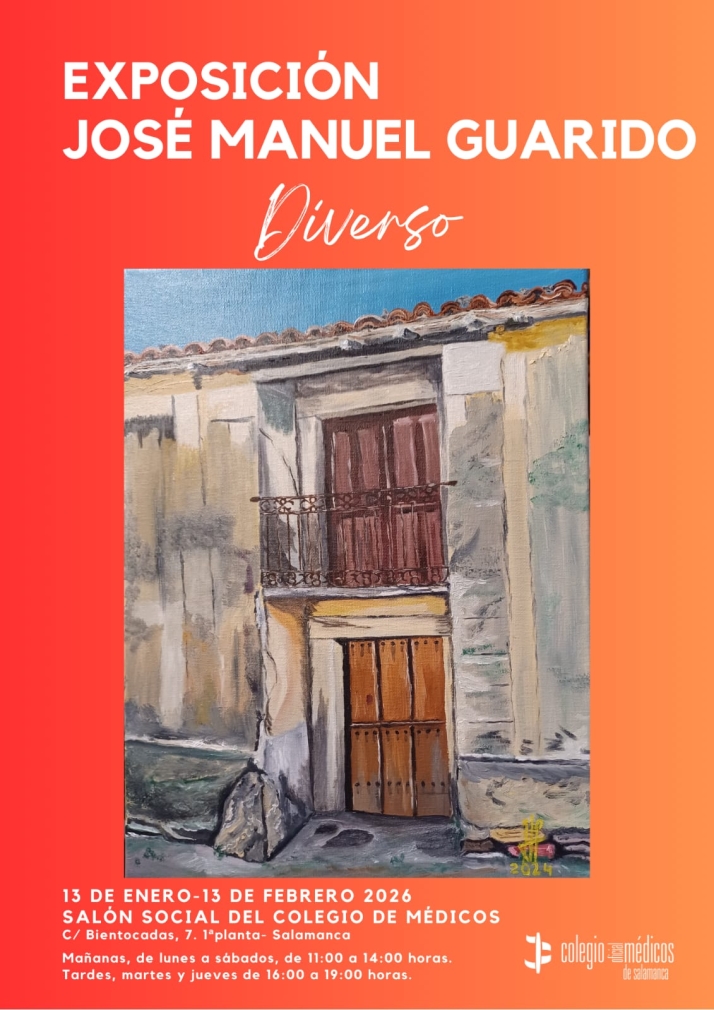 La obra de Jos&eacute; Manuel Guarido llega al Colegio de M&eacute;dicos con 'Diverso' | Imagen 1