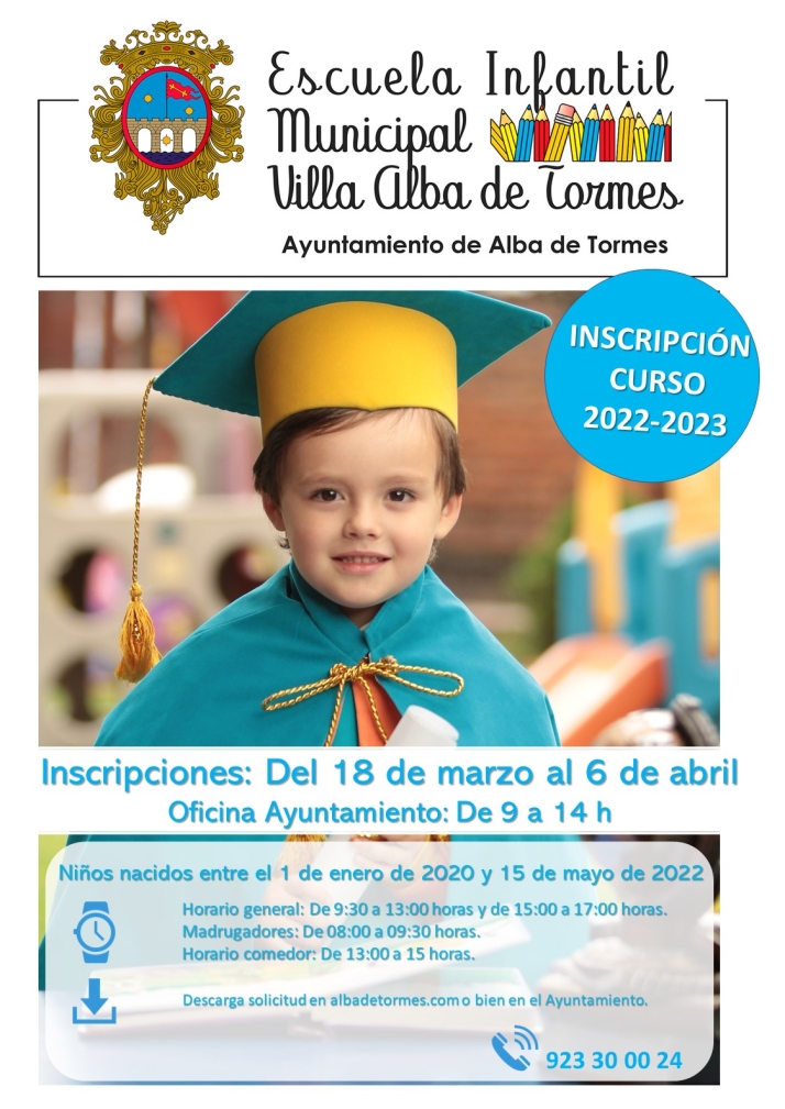 Publicadas las listas de las solicitudes realizadas para la Escuela Municipal Infantil Villa Alba de Tormes | Imagen 1