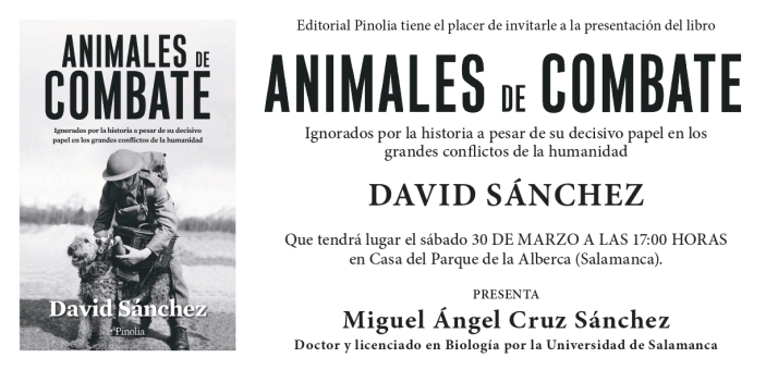 David S&aacute;nchez presenta 'Animales de combate' en Salamanca | Imagen 2