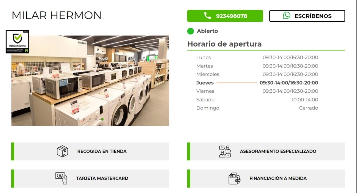 Milar Herm&oacute;n ofrece una amplia y variada gama de electrodom&eacute;sticos para las compras de Navidad | Imagen 1