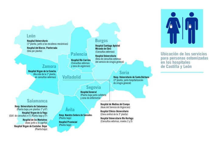 Todos los hospitales p&uacute;blicos de Salamanca cuentan ya con aseos especiales para personas ostomizadas | Imagen 1