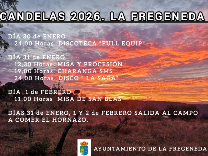Cuatro d&iacute;as de celebraci&oacute;n en La Fregeneda para honrar a Las Candelas y San Blas | Imagen 1