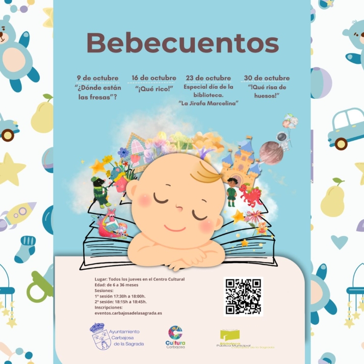 Carbajosa siembra la pasión por los libros desde la infancia con ‘Animación a la Lectura’ y ‘Bebecuentos’ | Imagen 2