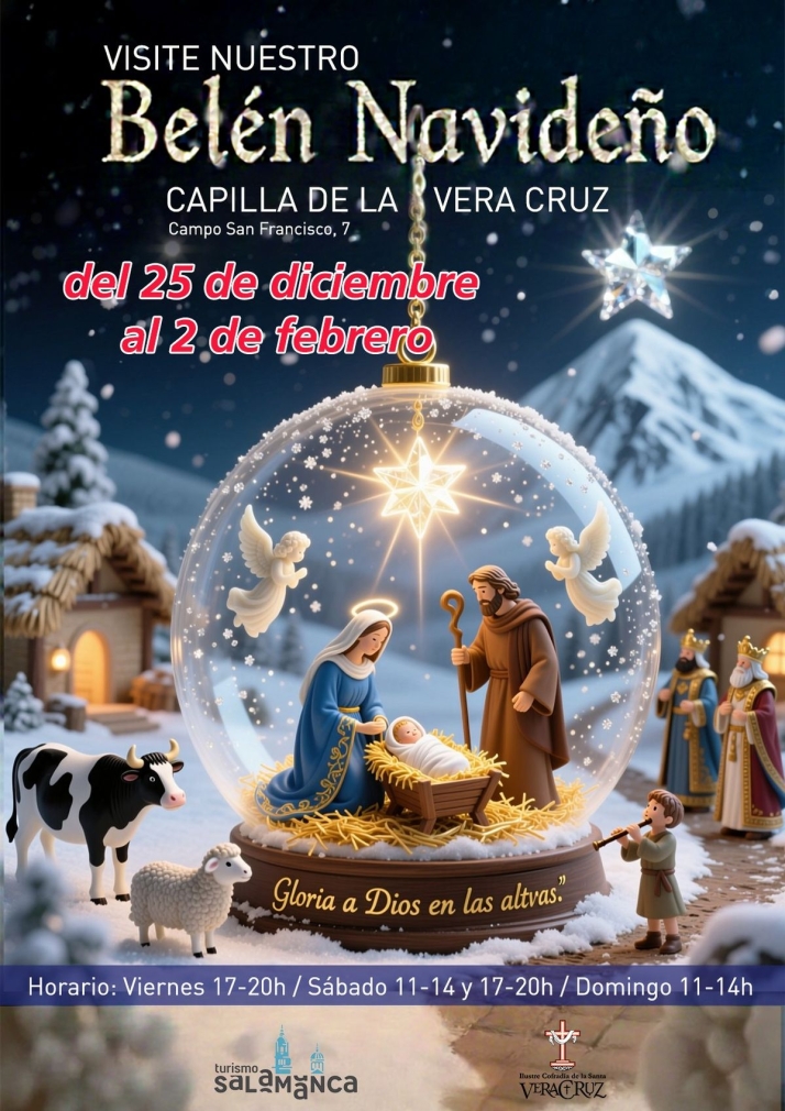 La Vera Cruz reabre sus puertas el día de Navidad con nueva iluminación y una campaña solidaria | Imagen 2
