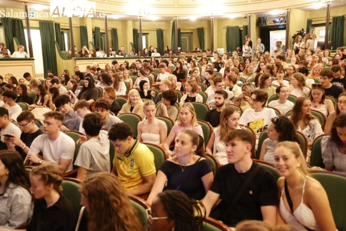 Más de un millar de estudiantes de movilidad llegaron a las universidades de Salamanca | Imagen 1