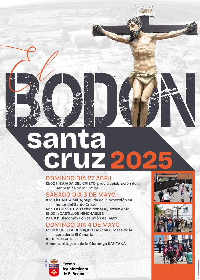 Fiestas Santa Cruz  2025 El Bod&oacute;n | Imagen 1