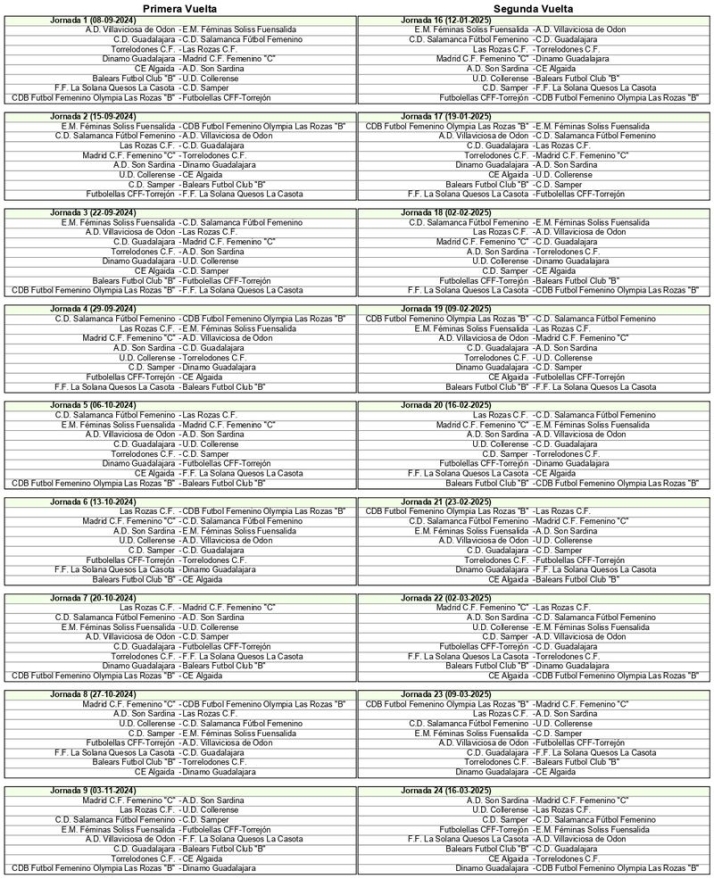 El CD Salamanca FF ya tiene calendario para temporada 2024/25 | Imagen 2