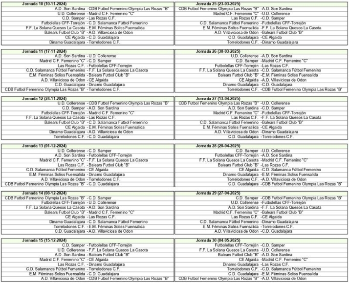 El CD Salamanca FF ya tiene calendario para temporada 2024/25 | Imagen 3