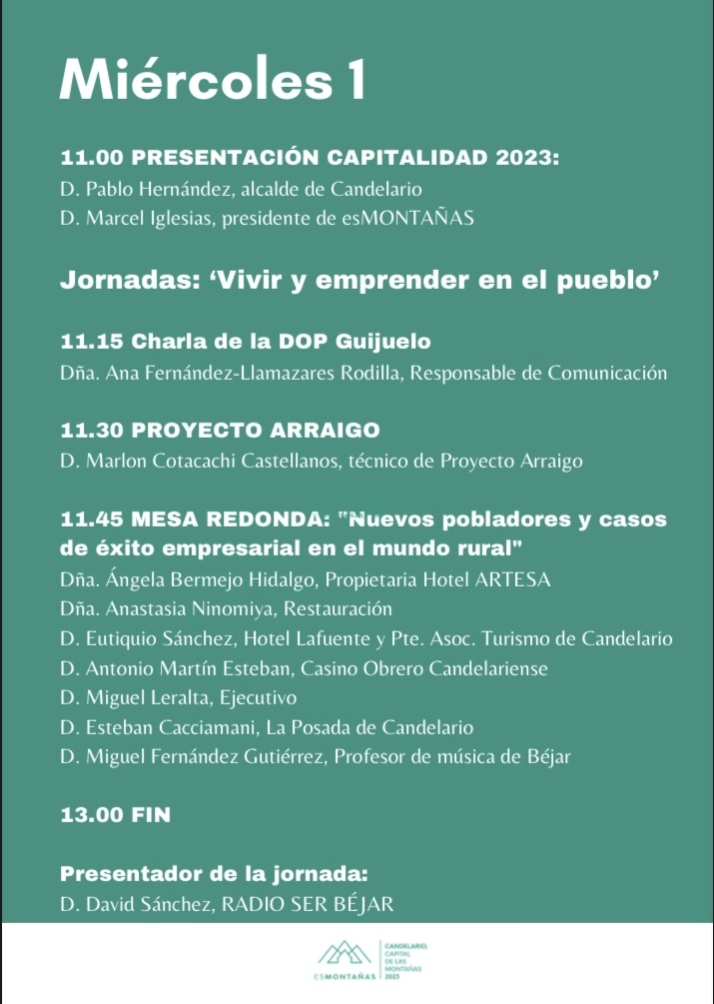 Candelario se presenta como Capital Espa&ntilde;ola de las Monta&ntilde;as 2023 | Imagen 1