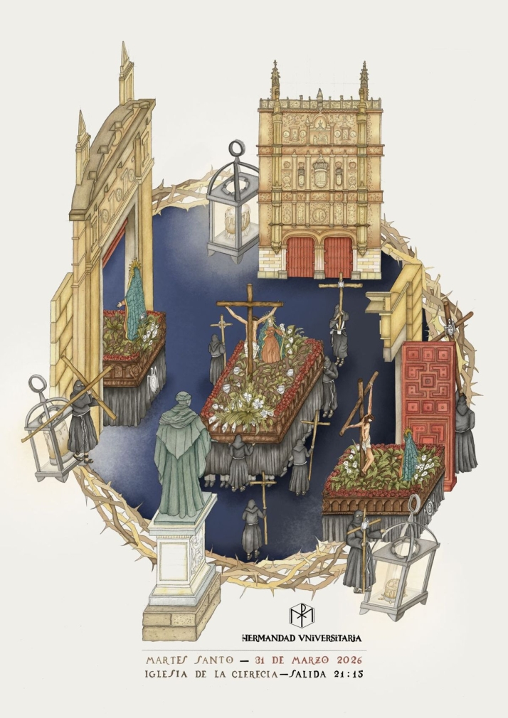 La Hermandad Universitaria apuesta por el talento joven para anunciar su procesión del Martes Santo | Imagen 1