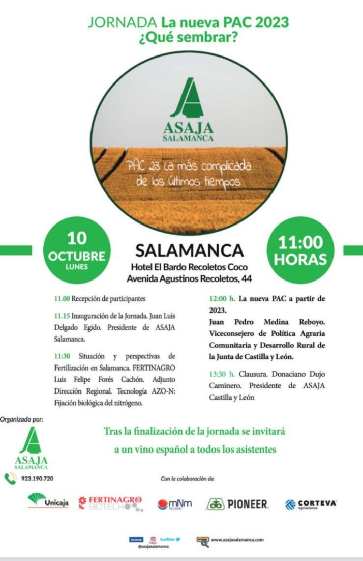 Asaja Salamanca organiza una jornada informativa sobre la nueva PAC | Imagen 1