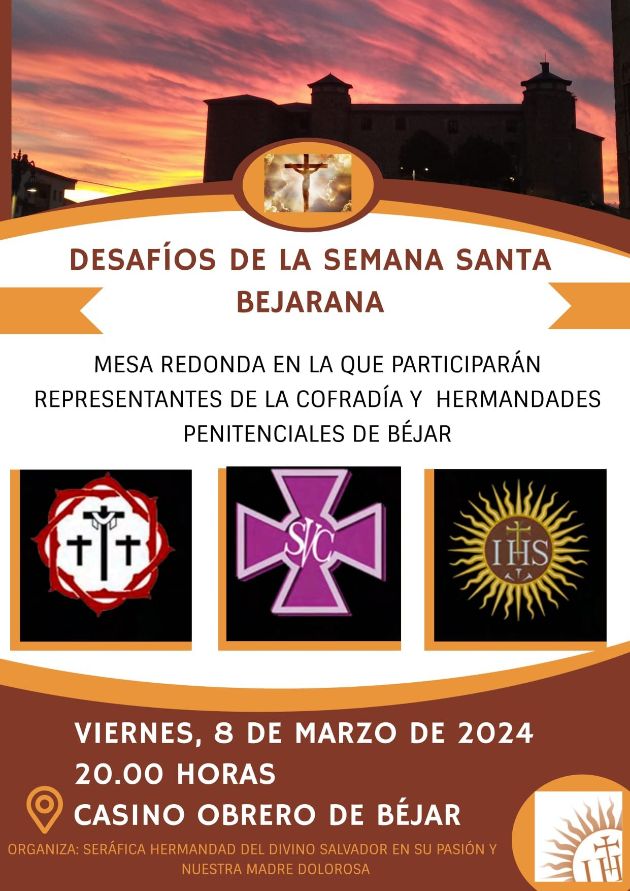 'Desaf&iacute;os de la Semana Santa bejarana', a debate en el Casino Obrero de B&eacute;jar | Imagen 1