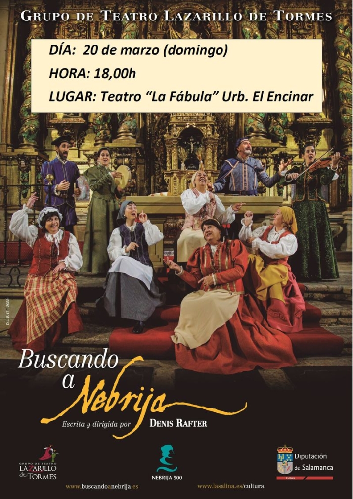 El montaje teatral sobre la vida de Nebrija se escenificar&aacute; en El Encinar | Imagen 1