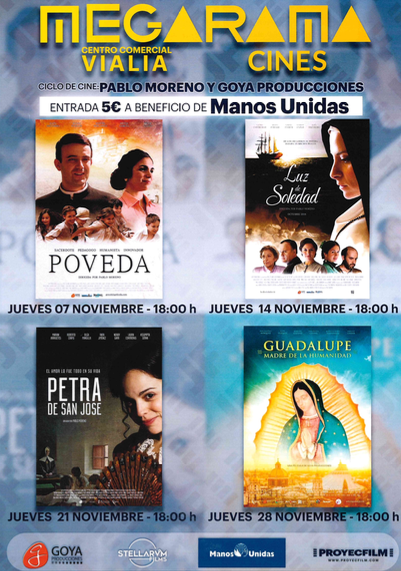 El II Ciclo de Cine a beneficio de Manos Unidas llega a Salamanca: Fechas, pel&iacute;culas y horarios  | Imagen 1