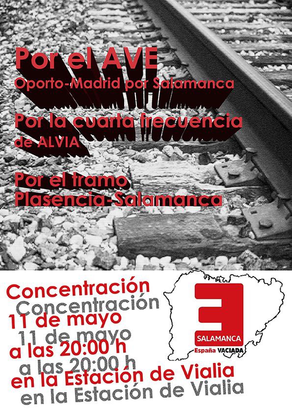 Espa&ntilde;a Vaciada convoca una concentraci&oacute;n por la &quot;incomunicaci&oacute;n&quot; ferroviaria a la que est&aacute; &quot;sometida&quot; Salamanca | Imagen 1