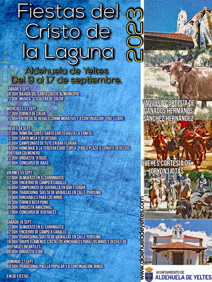 Programa fiestas Aldehuela de Yeltes 23 | Imagen 1