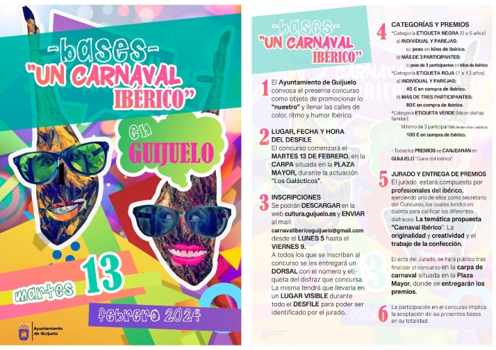 Guijuelo celebra este martes el concurso &lsquo;Un Carnaval ib&eacute;rico&rsquo; | Imagen 1