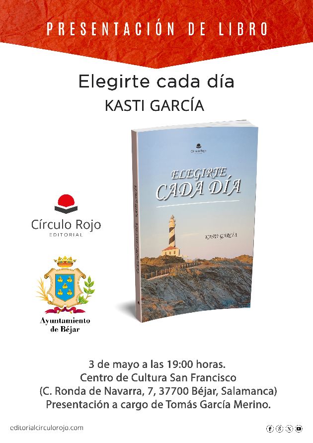 Kasti Garc&iacute;a presenta en B&eacute;jar su &uacute;ltimo libro, 'Elegirte cada d&iacute;a' | Imagen 1