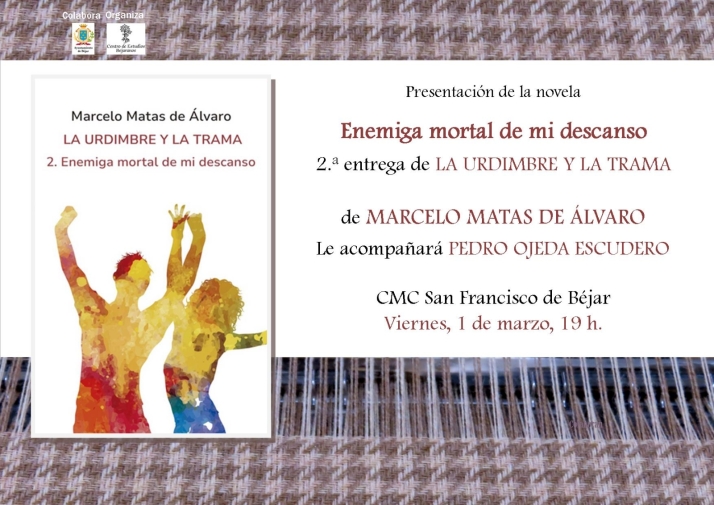 Marcelo Matas de &Aacute;lvaro presenta su novela 'Enemiga mortal de mi descanso' | Imagen 1