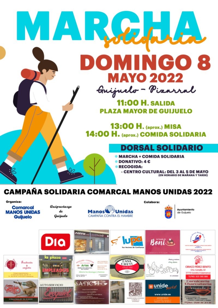 La Marcha Solidaria de Manos Unidas será el domingo 8 de mayo | Imagen 1