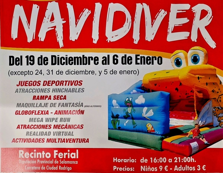 Fechas, horarios y precios de Navidiver, el gran parque infantil de la Navidad | Imagen 1