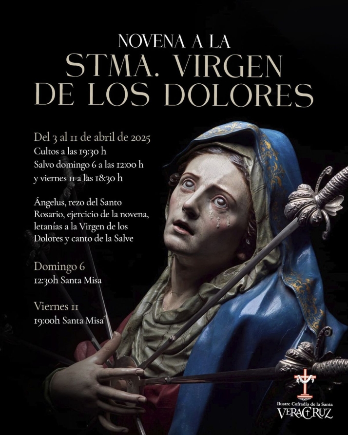 La Vera Cruz honra con un novenario a la Virgen de los Dolores | Imagen 1