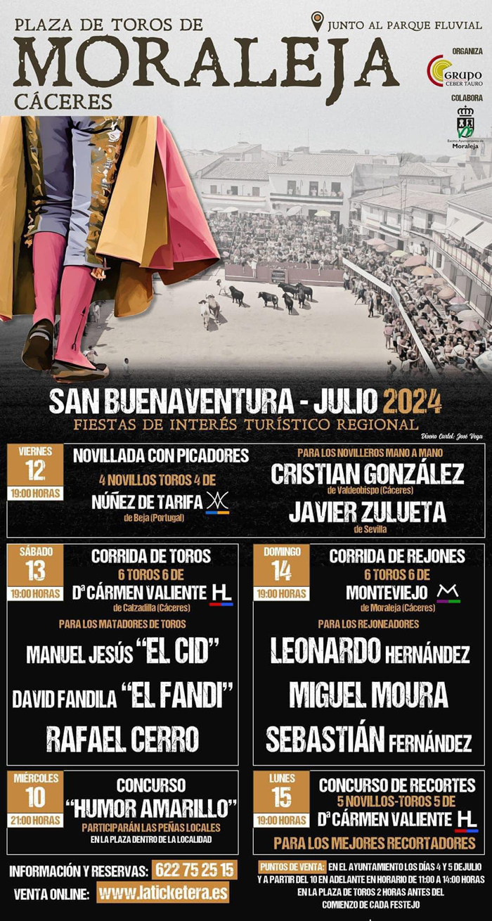 Moraleja presenta su cartel taurino para San Buenaventura 2024 | Imagen 1