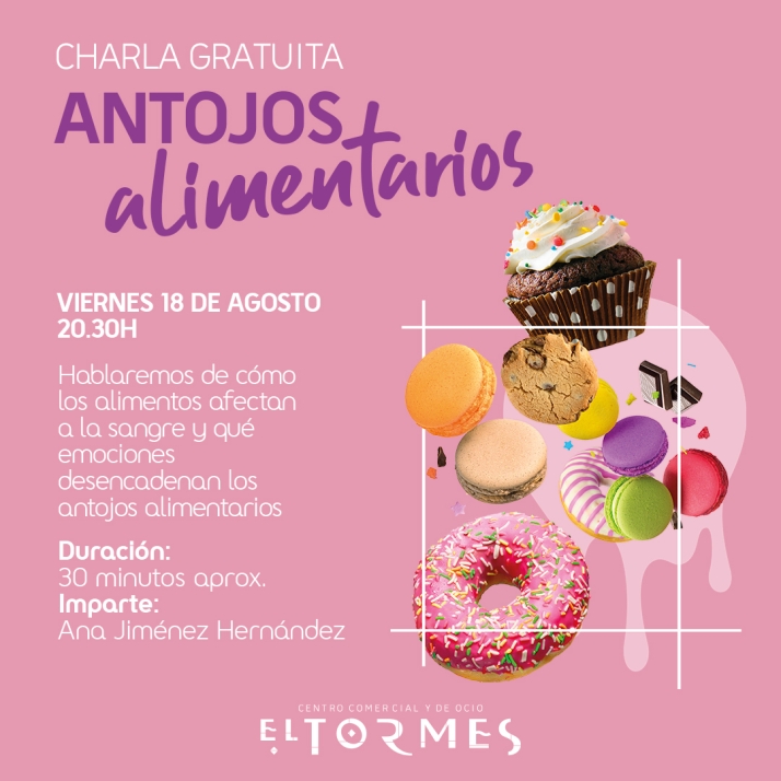 'Antojos alimentarios', charla gratuita sobre c&oacute;mo las emociones nos influyen a la hora de comer | Imagen 1