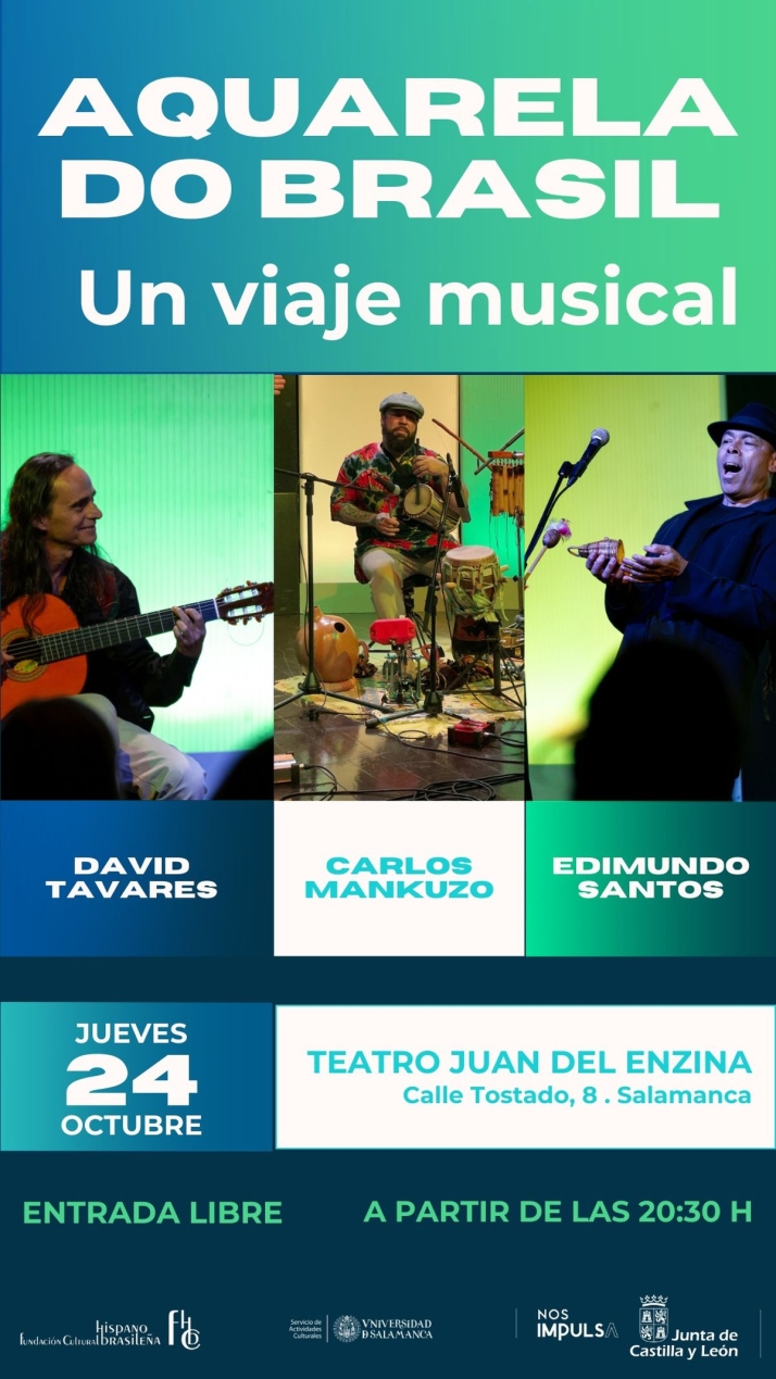 Un viaje apasionante por la m&uacute;sica brasile&ntilde;a, este jueves en el Teatro Juan del Enzina | Imagen 1