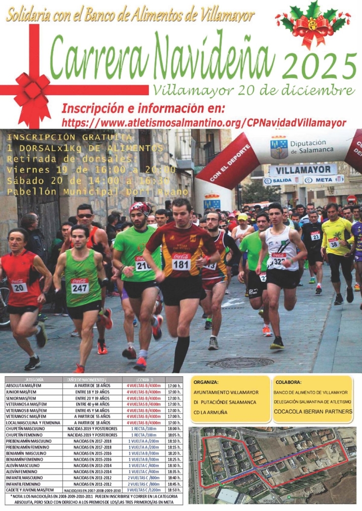 Villamayor presenta su Carrera Navideña 2025: una cita con el deporte y la solidaridad para el 20 de diciembre | Imagen 1