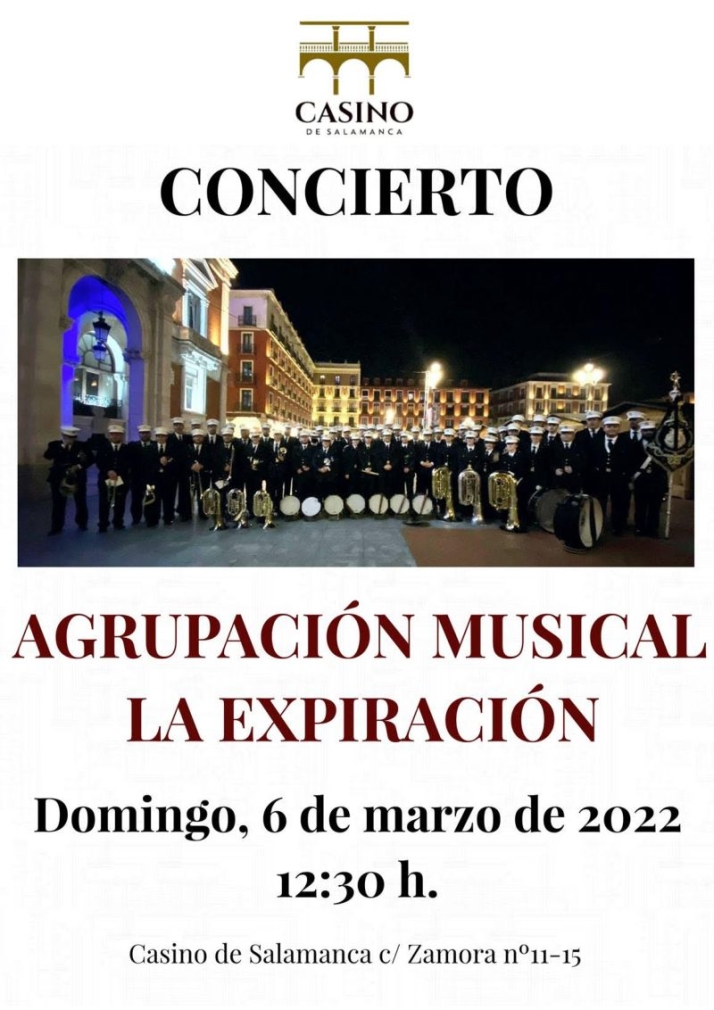 La Agrupaci&oacute;n Musical La Expiraci&oacute;n ofrece un concierto en el Casino de Salamanca | Imagen 1