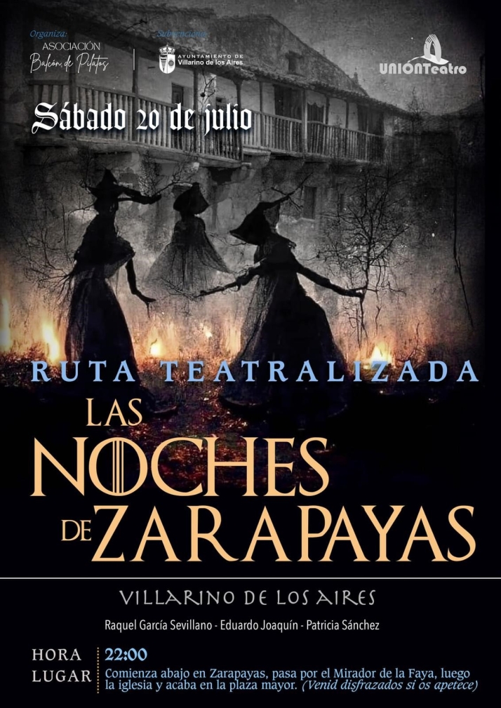 'Villarino m&aacute;gico' presenta 'Las noches de Zarapayas', un homenaje a las mujeres se&ntilde;aladas como brujas | Imagen 2