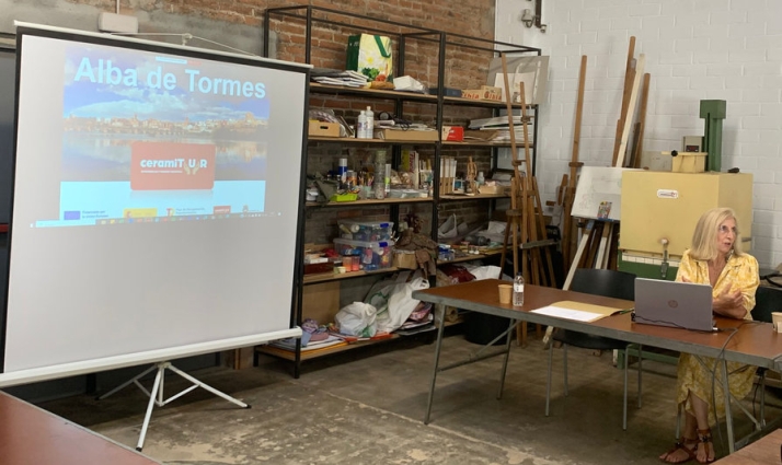 Alba de Tormes expone su proyecto cer&aacute;mico en la clausura de CERAMITUR en La Bisbal d&rsquo;Empord&agrave; | Imagen 1
