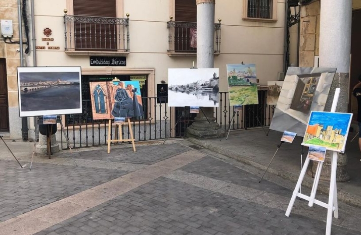 Pablo Rub&eacute;n L&oacute;pez Sanz gana el VIII Certamen de Pintura R&aacute;pida 'Villa de Alba de Tormes' | Imagen 1