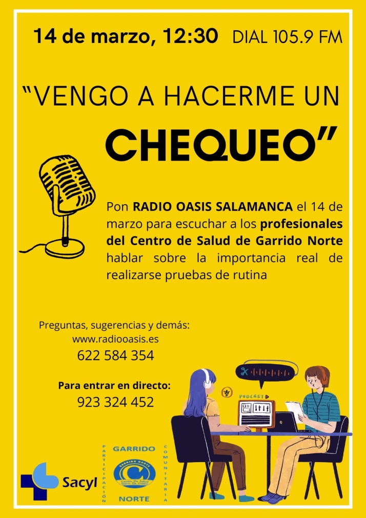 Profesionales del Centro de Salud de Garrido Norte hablan sobre la importancia real de realizarse pruebas de rutina | Imagen 1