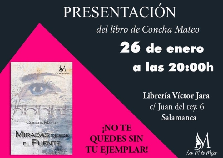 Concha Mateo presenta este jueves su primera novela en la librer&iacute;a V&iacute;ctor Jara  | Imagen 1