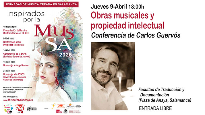 Conferencia: Obras Musicales y Propiedad Intelectual, MusSa 2026