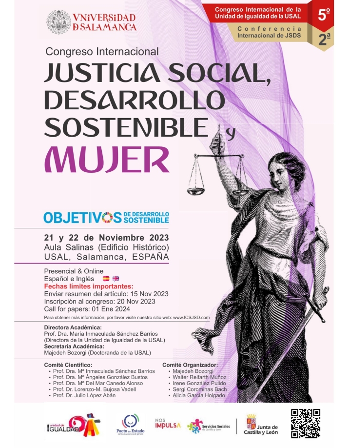 Comienza el V Congreso Internacional 'Justicia Social, Desarrollo Sostenible y Mujer' | Imagen 1